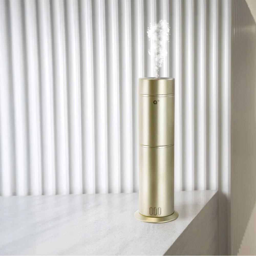 AROMAR Aromar+ Gold Waterless Aroma Essential Oil Diffuser - Picture 2 of 8